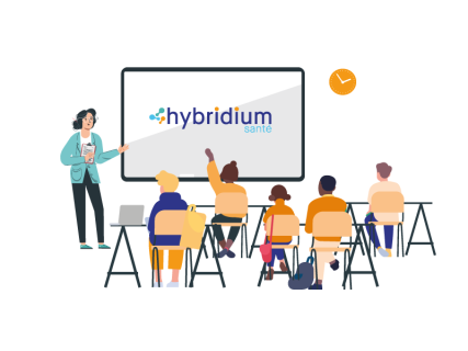 Se former à la pédagogie hybride avec Hybridium Santé