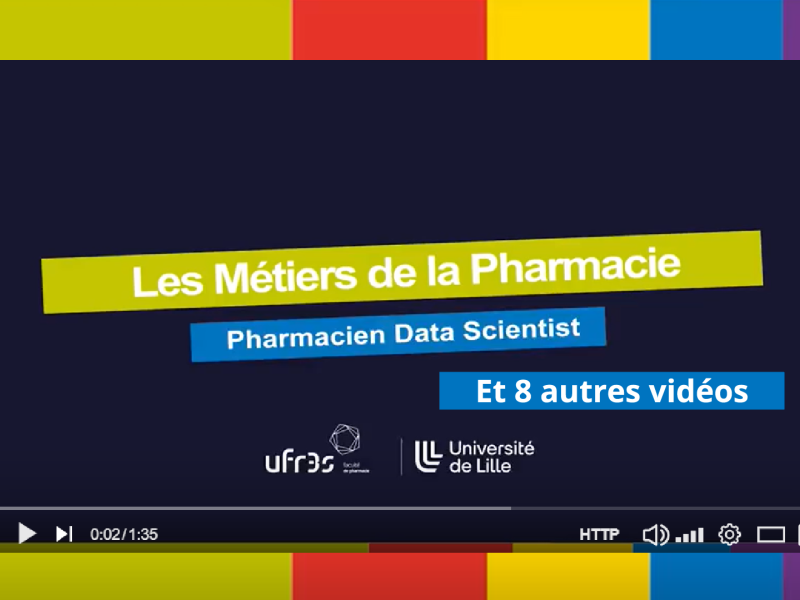 Vidéos métiers pharmacie